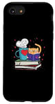 iPhone SE (2020) / 7 / 8 Kittens Cats Tea and Books Reading For Reader Case