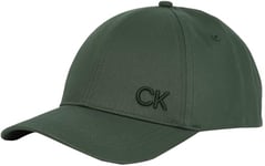 Calvin Klein Women's Ck Cotton Cap K60k612000 Cap, GREEN (Palm Green), One Size