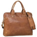 STILORD 'Lancelot' Sacoche Ordinateur Portable 13 Pouces Cuir Hommes et Femmes Sac Travail Sacoche Cuir véritable Sacoche Cuir emboîtable, Couleur:Mocca - Marron foncé