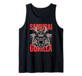 Samurai Warrior Gorilla Furious Silverback T shirt Men Women Tank Top