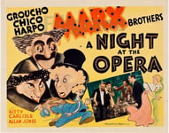 NIGHT at the OPERA FILM Ryje-POSTER HQ 50x70cm d'une AFFICHE CINéMA