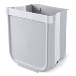 Folding Waste Bins Kitchen Garbage Bin Car Trash Can Wall Mounted Trashcan1866