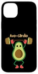 iPhone 14 Plus Avo Cardio Fitness Gym Workout Weights Deadlift Funny Case