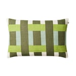 Chhatwal & Jonsson Benaras kuddfodral 40x60 cm Cactus green-lime-aqua