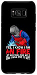 Coque pour Galaxy S8+ Yes I Know I Am On Fire Let me Finish This Weld Welder