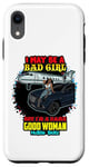 Coque pour iPhone XR Melanin Queen I May Be A Bad Girl But I'm A Damn Good Woman