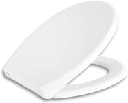 Euroshowers PP TwentyONE Oval Slow Close Quick Release Toilet Seat - 87380