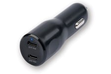 Chargeur allume cigare 40w double USB-C