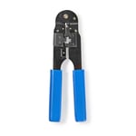 Nedis Crimp pliers | CAT5 / CAT5e / CAT6 / CAT6a / RJ45 | Skärande / Stripp / Tång | ABS / Stål | Blå