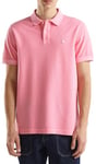 United Colors of Benetton Men's Maglia Polo M/M 3089u301k Shirt, Pink, XL