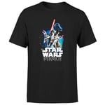 Star Wars A New Hope Unisex T-Shirt - Black - M - Noir