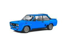 SOLIDO- 1:18 Fiat 131 Abarth Blue 1980 Voiture Miniature de Collection, 1806004, Petit