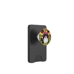 Black Cat Graphic For Women Cat Owner Cute Sunflower Pattern PopSockets PopWallet pour MagSafe