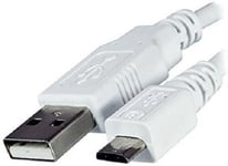 Replacement White USB Charger Charging Data Sync Cable Lead For Amazon Kindle