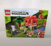 LEGO Minecraft The Mushroom House (21179) Boxed New And Sealed Set