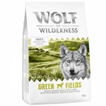 3 + 1 kaupan päälle! 4 x 1 kg Wolf of Wilderness -koiranruokaa - Green Fields - lammas