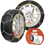 Polaire - Chaine neige eco prime 9mm 205/55x16 215/45x17 195/65R16 - Argent