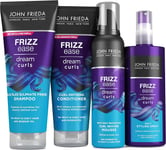 John Frieda Frizz Ease Dream Curls hair styling bundle for naturally wavy & cur