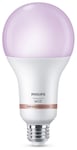 Philips WiZ E27 Colour Smart LED High Output Wi-Fi Bulb