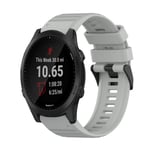 Garmin Forerunner 945 Klockarmband i silikon, 22mm - Grå