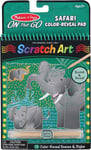 Melissa & Doug Scratch Art Safari Colour-Reveal Pad