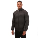 Armani Mens Lightweight Down Puffer Jacket in Black - Size Small