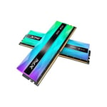 ADATA XPG Lancer Neon RGB 32GB (2x16GB) 8000MHz CL38 DDR5 XMP EXPO Memory Kit - AX5U8000C3816G-DCLANRSG