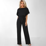 Dam Jumpsuit Casual Vida Ben Dam Kväll Fest Lång Playsuit Black L