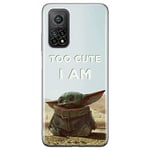 ERT GROUP Coque de téléphone Portable pour Xiaomi Redmi Note 11T 5G/11S 5G/POCO M4 Pro 5G Original et sous Licence Officielle Star Wars Motif Baby Yoda 004, Coque en TPU