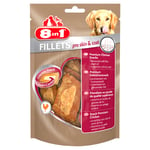 3 + 1 på köpet! 8in1 Fillets Pro 4 x 80 g - Skin & Coat