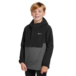 Berghaus Boys Kids' Waterproof & Breathable Smock Jacket, Rain Coat, Cagoule, Black - Size 13Y