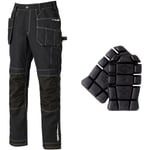 Dickies - EH26801R Eisenhower Extreme Trousers and Knee Pads Black 44R