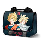 Dragon Ball Unity-Cartable Backpack 2.0, Dark Blue, 38 x 30 cm, Capacity 13.5 L