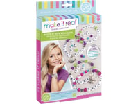 Make It Real Kreativt Set Armband Med Bokstäver Make It Real Block&Amp Rock