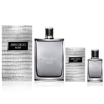 Jimmy Choo Man Eau De Toilette 200ml + 30ml Spray Set For Him New