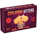 Exploding Kittens Party - Venäjän rulettikorttipeli, yksinkertainen perheystävällinen juhlapeli - korttipeli aikuisille, teini-ikäisille ja lapsille - 2-10 pelaajaa