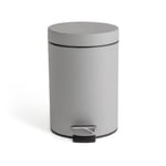 Habitat 3Litre Step Bin - Matt Grey