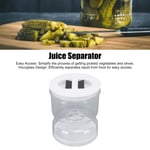 Pickle Jar Juice Separator With Flip Strainer Food Storage Container LVE