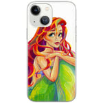 ERT GROUP Coque de téléphone Portable pour Iphone 13 Mini Original et sous Licence Officielle Disney Motif Ariel 004 Parfaitement adapté à la Forme du téléphone Portable, partiel imprimé