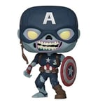 Funko POP! Marvel - What If - Zombie Captain America - Marvel What I (US IMPORT)