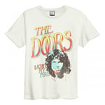 Amplified Unisex Adult Light My Fire The Doors Vintage T-Shirt - XXL