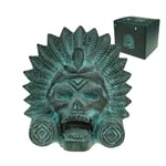 “OW” Aztec Death Whistle - Produces Loud Human-like Screams at high Decibels, Collectible Ancient Bronze Design