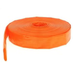 Tuyau de refoulement plat 38 mm (1 1/2'') orange - Longueur 10 mètres HUGGY TUYAUX