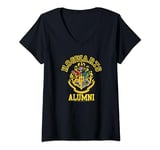 Harry Potter Hogwarts Alumni Crest T-Shirt avec Col en V