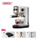 Coffee Maker Cafetera 20 Bar Inox Semi Automatic Super Slim ESE POD& Powder Espr