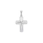 Amor Pendentif à motif en argent sterling 925, pendentif unisexe pour homme et femme, argent, croix, livré dans une boîte cadeau, 9206025