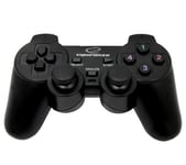 Esperanza EG102 accessoire de jeux vidéo Noir USB 2.0 Manette de jeu Analogique/Numérique PC, Playstation 3 - Neuf