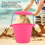 Funny Baby Shower Bath Bucket Silicone Fordable Folding Hand-held Barrel Toy