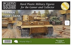 WW2V15017 - 15MM GERMAN TIGER I TANK NEW IN BOX PLASTIC SOLDIER  1/100  WW2