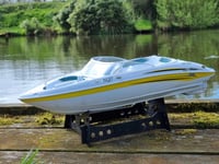 High Speed Radio Remote Control RC Boat Western Yacht Speed Boat Model Toy UK RC